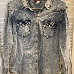 Denim shirt